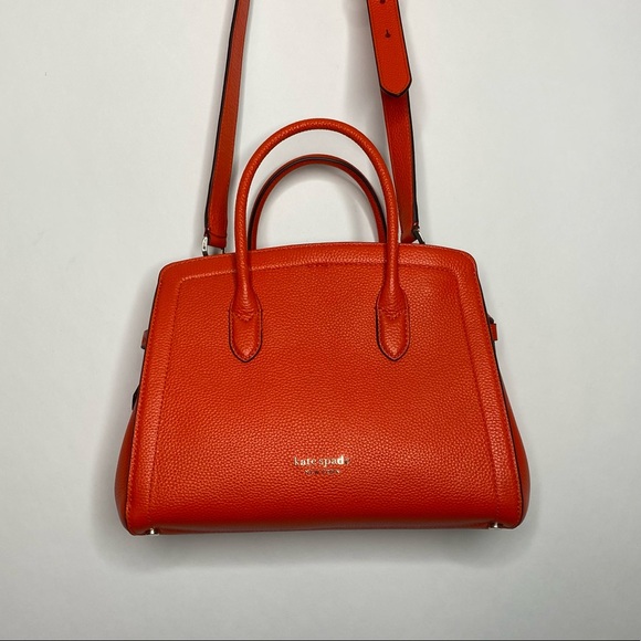 Kate Spade Knott Medium Satchel in Tamarillo - Picture 5 of 16